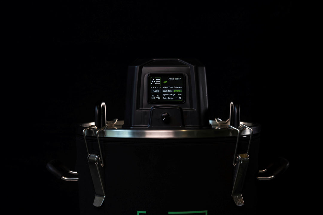 Product Photo - Automatic Hash Washer Settings Screen