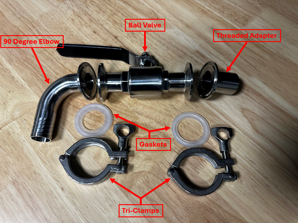 Tri-Clamp Drain Upgrade